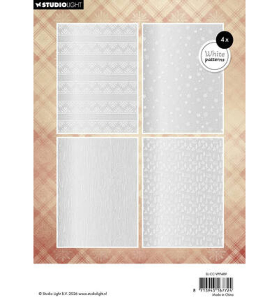 Studio Light Cottage Christmas A5 Vellum Paper Pad (SL-CC-VPP489) Studio Light Cottage Christmas A5 Vellum Paper Pad (SL-CC-VPP489)