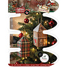 Studio Light Cottage Christmas Giftbox Paper Pad House Box (SL-CC-GBPP490)