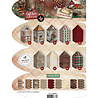 Studio Light Cottage Christmas Giftbox Paper Pad House Box (SL-CC-GBPP490)