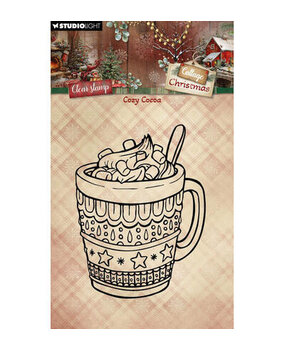 Studio Light Cottage Christmas Clear Stamp Cozy Cocoa (SL-CC-STAMP956) Studio Light Cottage Christmas Clear Stamp Cozy Cocoa (SL-CC-STAMP956)