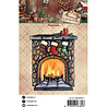 Studio Light Cottage Christmas Clear Stamp Fireplace (SL-CC-STAMP957)
