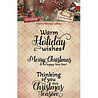 Studio Light Cottage Christmas Clear Stamp Warm Holiday Wishes (SL-CC-STAMP958) Studio Light Cottage Christmas Clear Stamp Warm Holiday Wishes (SL-CC-STAMP958)