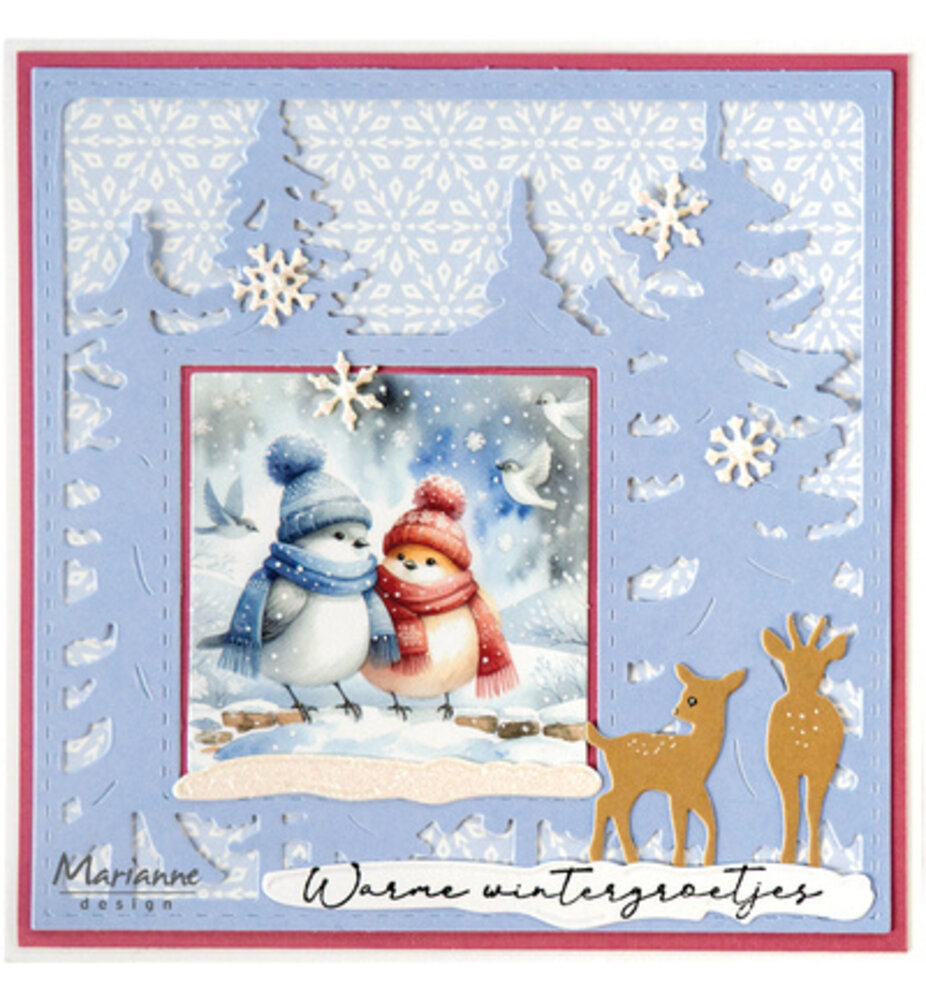 Marianne Design Creatables Forest Square (LR0971)