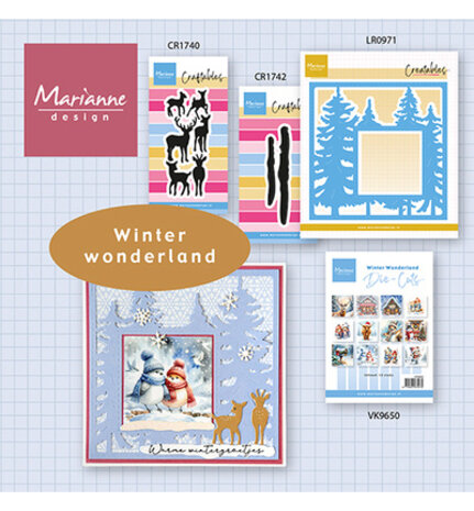 Marianne Design Creatables Forest Square (LR0971)