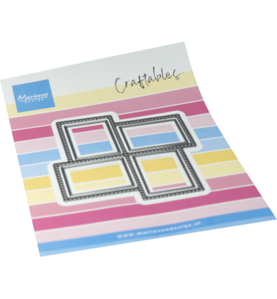 Marianne Design Craftables Stamp Layout Square (CR1738) Marianne Design Craftables Stamp Layout Square (CR1738)