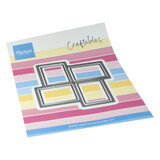 Marianne Design PRE-ORDER Craftables Stamp Layout Square (CR1738)