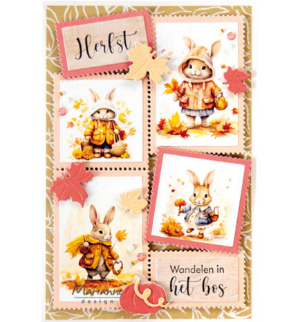 Marianne Design Craftables Stamp Layout A6 (CR1739)