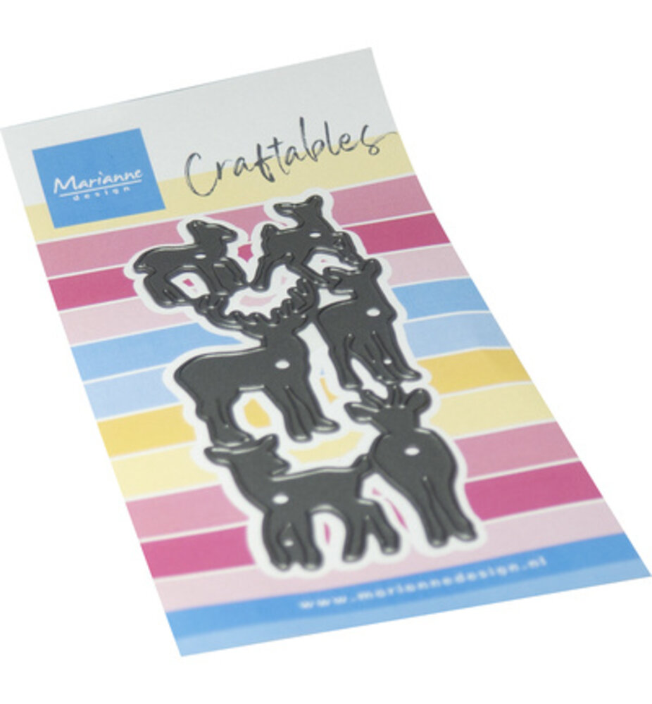 Marianne Design Craftables Punch Die XL Deer (CR1740) Marianne Design Craftables Punch Die XL Deer (CR1740)