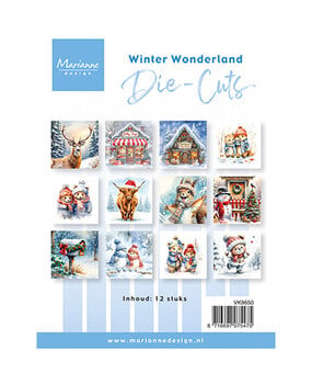 Marianne Design PRE-ORDER Die-cuts Winter Wonderland (VK9650) Marianne Design PRE-ORDER Die-cuts Winter Wonderland (VK9650)