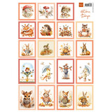 Marianne Design PRE-ORDER Knipvel A4 Autumn Stamps (VK9652)