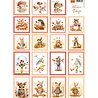 Marianne Design Knipvel A4 Autumn Stamps (VK9652)