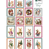 Marianne Design Knipvel A4 Christmas Stamps (VK9653)
