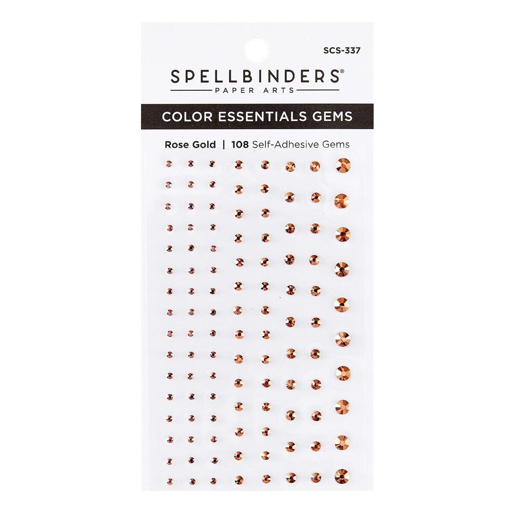 Spellbinders Color Essentials Gems Rose Gold (SCS-337)