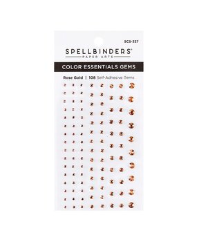 Spellbinders Color Essentials Gems Rose Gold (SCS-337) Spellbinders Color Essentials Gems Rose Gold (SCS-337)