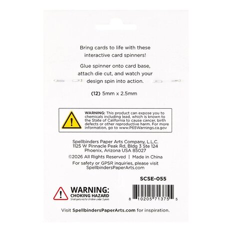 Spellbinders PRE-ORDER Card Spinners Small (12pcs) (SCSE-055) Spellbinders PRE-ORDER Card Spinners Small (12pcs) (SCSE-055)