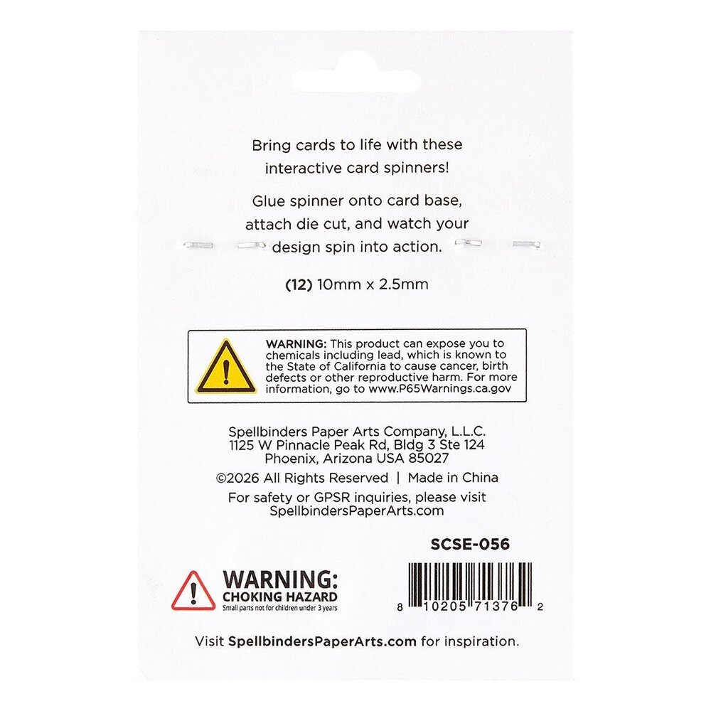 Spellbinders PRE-ORDER Card Spinners Large (12pcs) (SCSE-056) Spellbinders PRE-ORDER Card Spinners Large (12pcs) (SCSE-056)