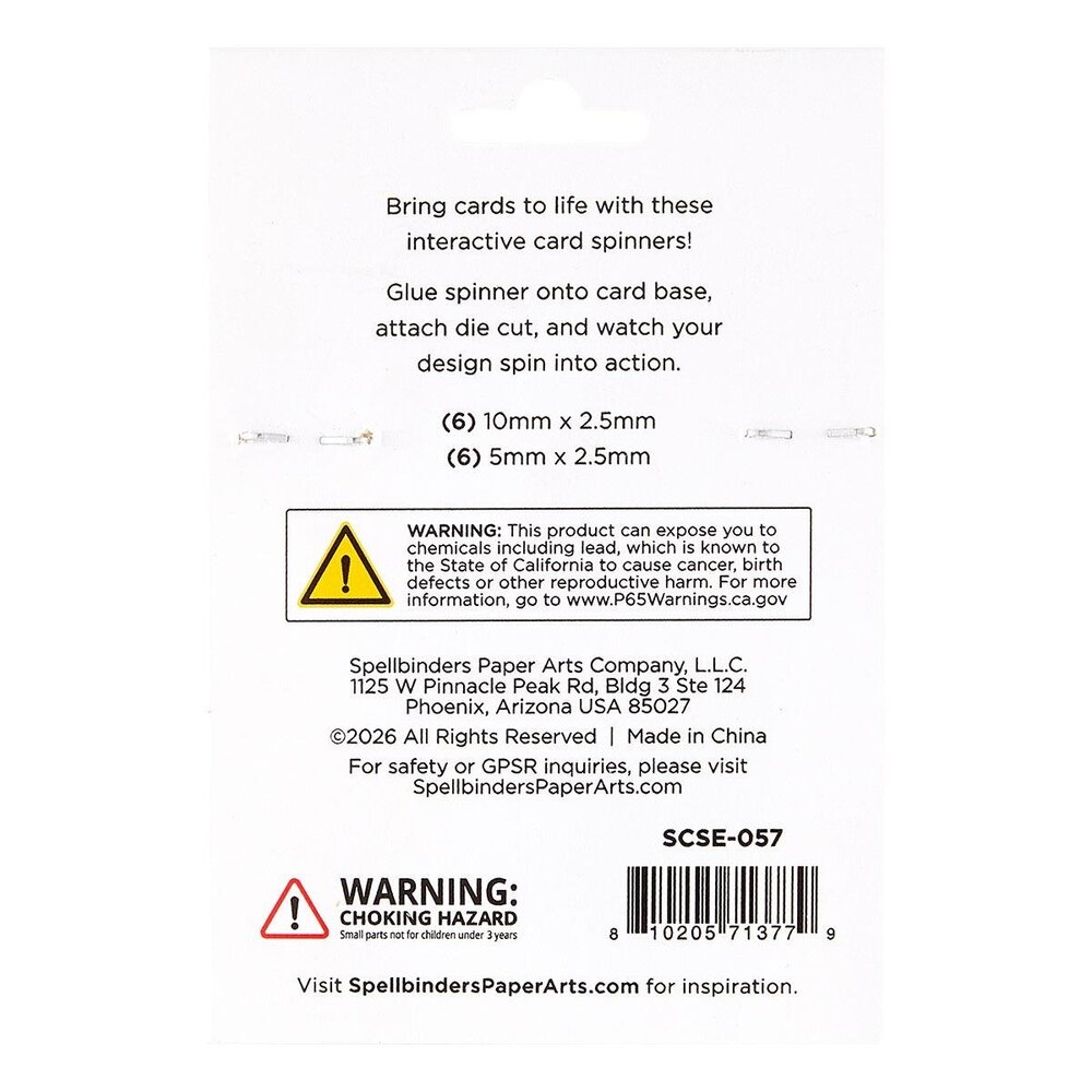 Spellbinders Card Spinners Assortment (12pcs) (SCSE-057) Spellbinders Card Spinners Assortment (12pcs) (SCSE-057)