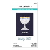 Spellbinders Menorah Lights Stamp & Die Set (SDS-233)