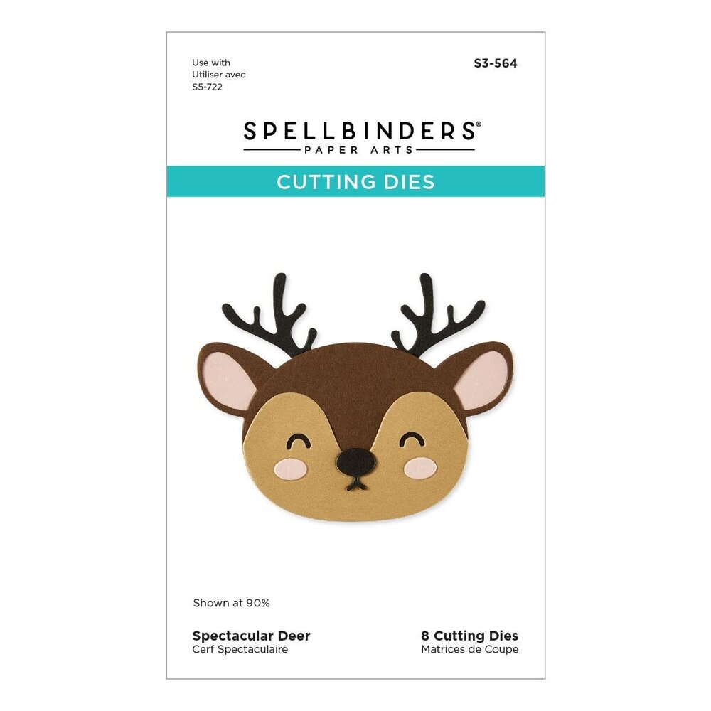 Spellbinders Spectacular Christmas Deer Dies (S3-564) Spellbinders Spectacular Christmas Deer Dies (S3-564)