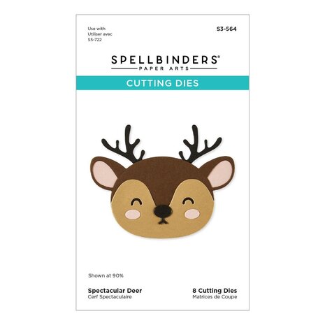 Spellbinders Spectacular Christmas Deer Dies (S3-564) Spellbinders Spectacular Christmas Deer Dies (S3-564)
