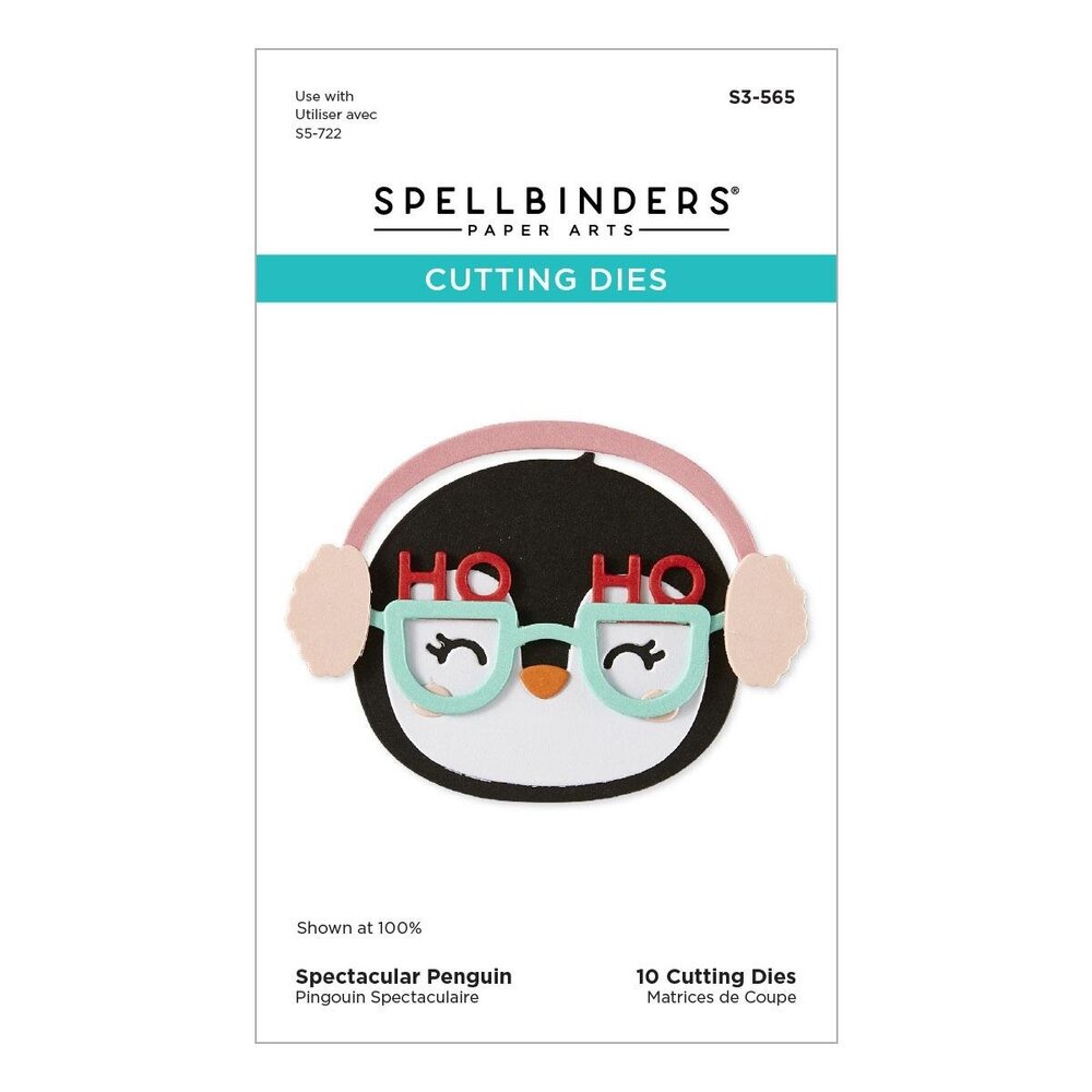 Spellbinders Spectacular Christmas Penguin Dies (S3-565) Spellbinders Spectacular Christmas Penguin Dies (S3-565)