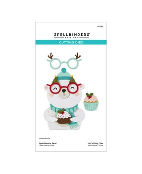 Spellbinders Spectacular Christmas Bear Dies (S5-722)