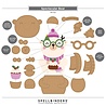 Spellbinders PRE-ORDER Spectacular Christmas Bear Dies (S5-722) Spellbinders PRE-ORDER Spectacular Christmas Bear Dies (S5-722)