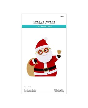 Spellbinders Spectacular Christmas Santa Dies (S5-723)