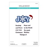 Spellbinders PRE-ORDER Snowflake Kisses Snowflake Joy Stamp & Die Set (SDS-235)