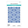 Spellbinders Snowflake Kisses Snowflake Background Dies (S5-764) Spellbinders Snowflake Kisses Snowflake Background Dies (S5-764)