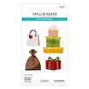 Spellbinders Snowflake Kisses Gift Boxes and Bags Dies (S4-1553)