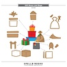 Spellbinders Snowflake Kisses Gift Boxes and Bags Dies (S4-1553)