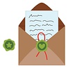 Spellbinders Dear Santa Happy Post Envelope Dies (S4-1548)