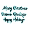 Spellbinders Dear Santa Merry Greetings Dies (S4-1552) Spellbinders Dear Santa Merry Greetings Dies (S4-1552)