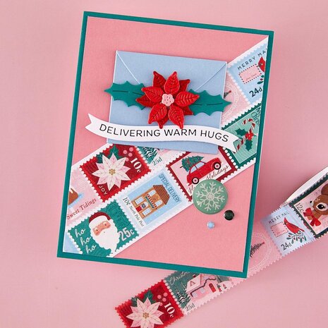 Spellbinders Dear Santa Holiday Banner Greetings Press Plate & Die Set (BP-376) Spellbinders Dear Santa Holiday Banner Greetings Press Plate & Die Set (BP-376)