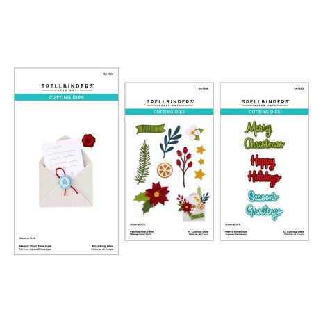 Spellbinders Dear Santa Die Bundle (BD-1113) Spellbinders Dear Santa Die Bundle (BD-1113)