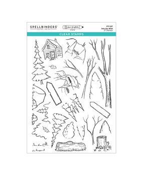 Spellbinders Storybook Illustrations Into the Wild Clear Stamp Set (STP-287) Spellbinders Storybook Illustrations Into the Wild Clear Stamp Set (STP-287)