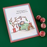 Spellbinders House-Mouse Designs Holiday Dreams Cling Rubber Stamp (RSC-075) Spellbinders House-Mouse Designs Holiday Dreams Cling Rubber Stamp (RSC-075)