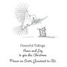 Spellbinders House-Mouse Designs Sending Peace Cling Rubber Stamp (RSC-076) Spellbinders House-Mouse Designs Sending Peace Cling Rubber Stamp (RSC-076)