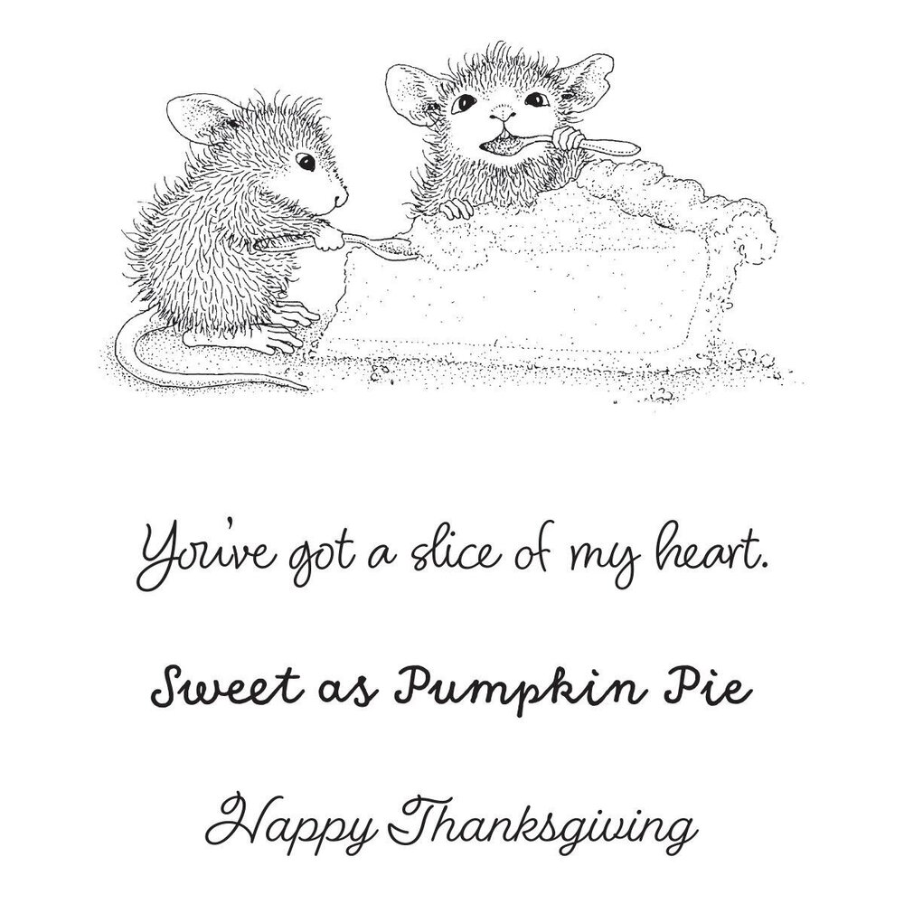 Spellbinders House-Mouse Designs Sweet as Pumpkin Cling Rubber Stamp (RSC-079) Spellbinders House-Mouse Designs Sweet as Pumpkin Cling Rubber Stamp (RSC-079)