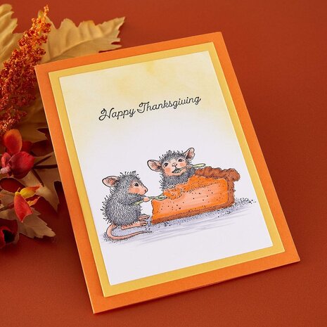 Spellbinders House-Mouse Designs Sweet as Pumpkin Cling Rubber Stamp (RSC-079) Spellbinders House-Mouse Designs Sweet as Pumpkin Cling Rubber Stamp (RSC-079)