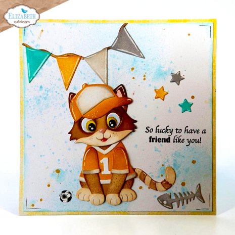 Elizabeth Craft Designs Meet the Cats Dies Cat Clothing Accessories (2372)
