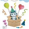 Elizabeth Craft Designs Meet the Cats Dies Surprise Box (2374) Elizabeth Craft Designs Meet the Cats Dies Surprise Box (2374)