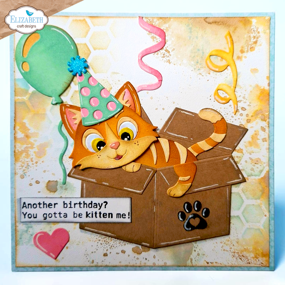 Elizabeth Craft Designs Meet the Cats Dies Surprise Box (2374) Elizabeth Craft Designs Meet the Cats Dies Surprise Box (2374)