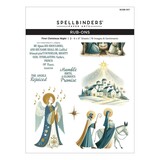 Spellbinders Rub-On Sheets First Christmas Night (SCSR-017)