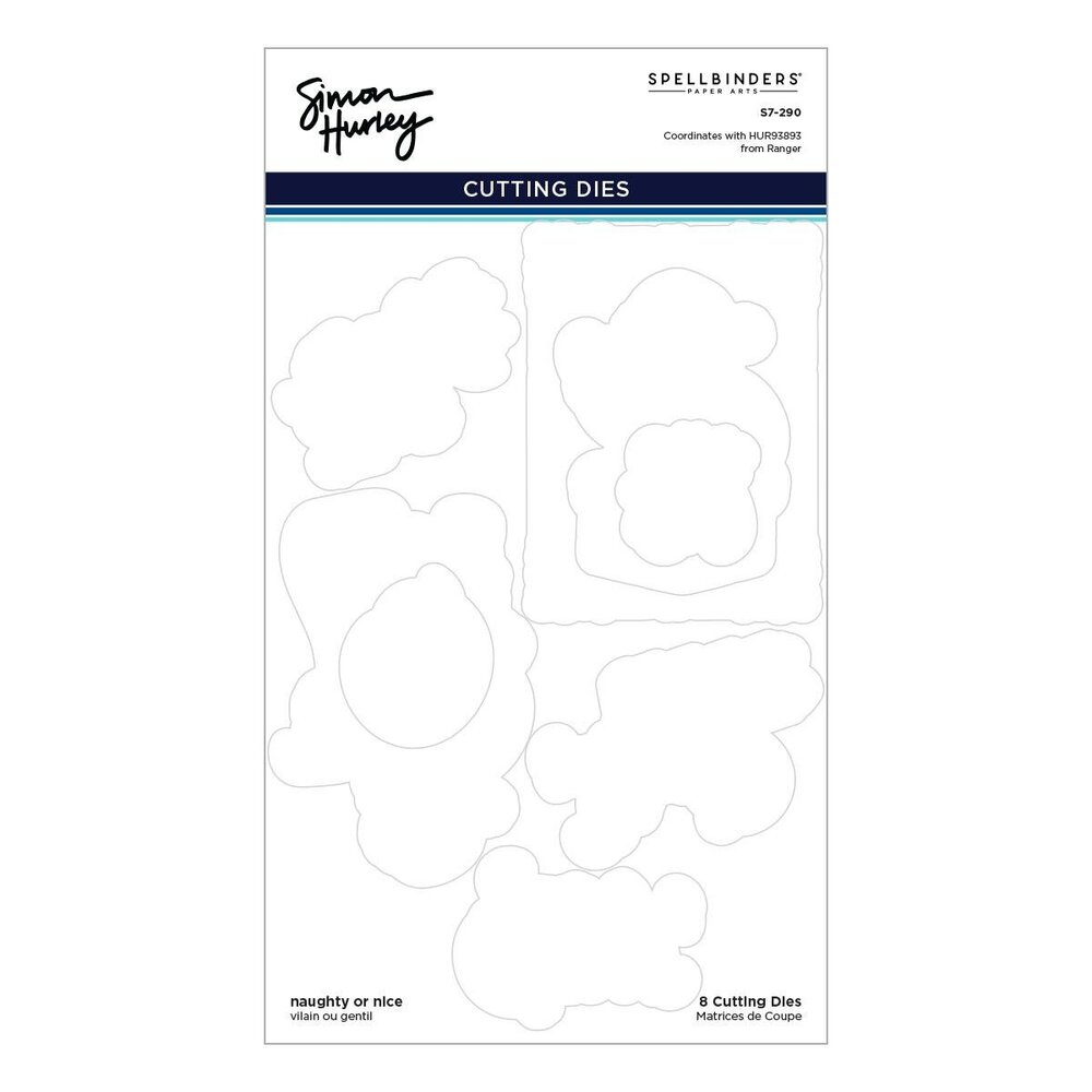 Spellbinders Naughty or Nice Stamp and Die Bundle (BD-1095) Spellbinders Naughty or Nice Stamp and Die Bundle (BD-1095)