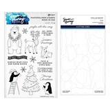 Spellbinders Polar Friends Stamp and Die Bundle (BD-1096)