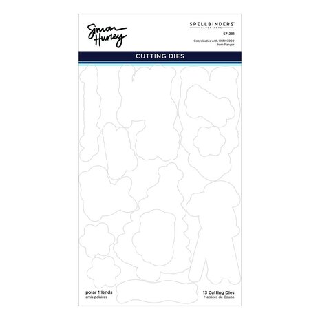 Spellbinders Polar Friends Stamp and Die Bundle (BD-1096)