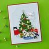 Spellbinders Yana's Christmas Cats Ornate Molded Frame 3D Embossing Folder (E3D-179)