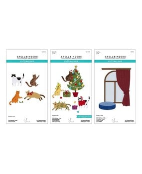 Spellbinders Yana's Christmas Cats Die Bundle (BD-1122)